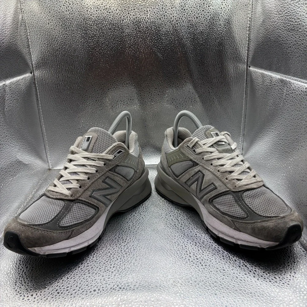 Size 6.5 New Balance 990v5 Castlerock Womens USA Low Top Athletic Shoes W990GL5